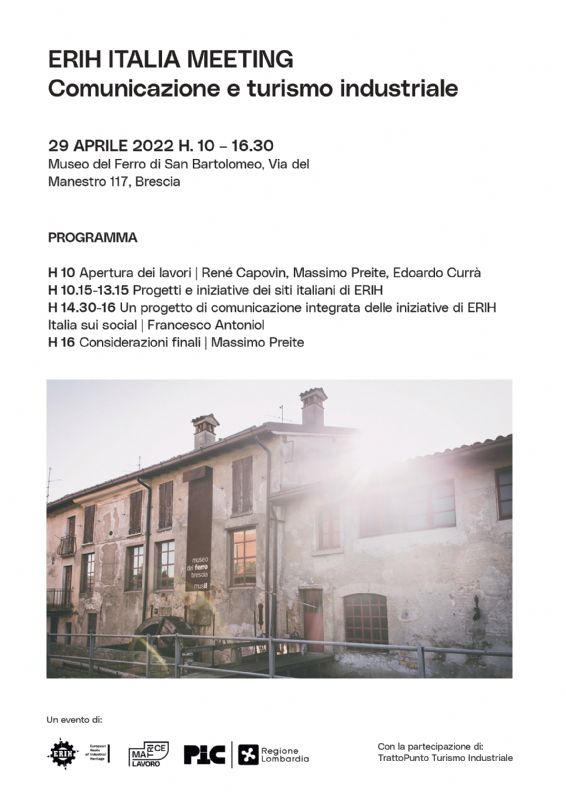 ERIH - European Route of Industrial Heritage Meeting Italia