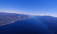 il Garda dall'alto