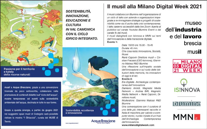 Il musil alla Milano Digital Week 2021