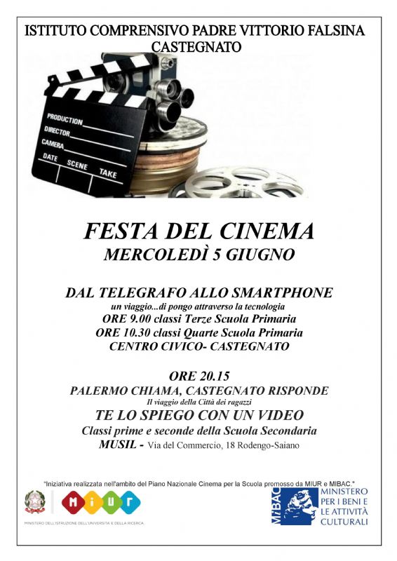 La locandina dell'evento