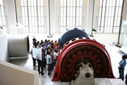La sala delle turbine